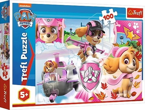 100 darabos puzzle – Mancs őrjárat: Skye akcióban