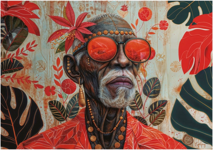 Puzzle EDUCA Trópusi Őrangyal 1000 darab