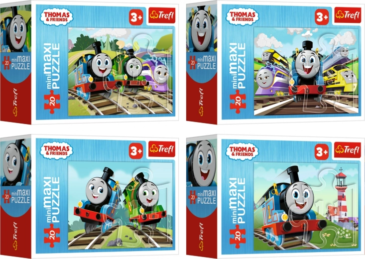 Mini Maxi Puzzle Tamás és barátai 20 darab