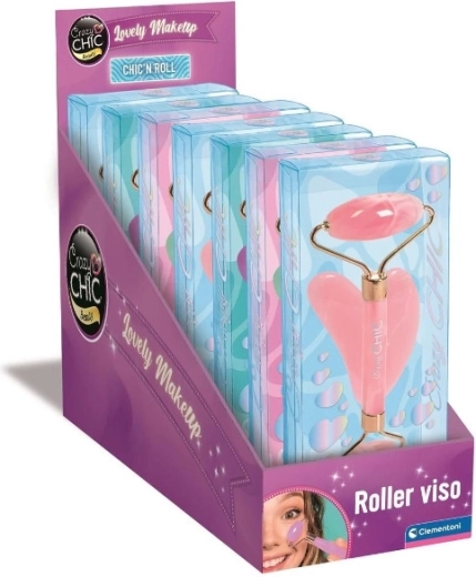 crazy chic arcmasszírozó roller és gua sha kő