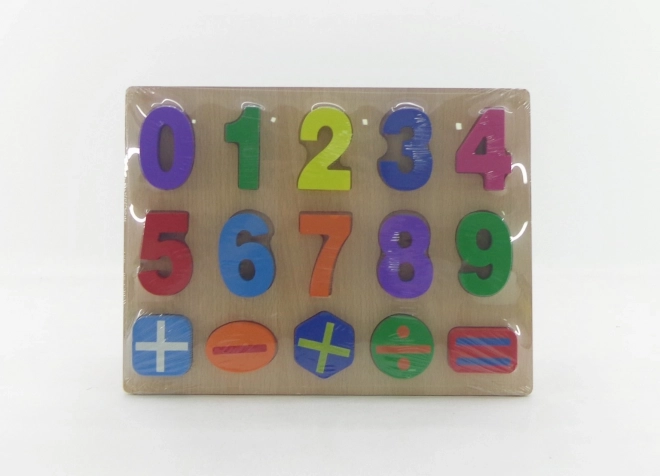 Fa számkirakó 30 × 22,5 cm