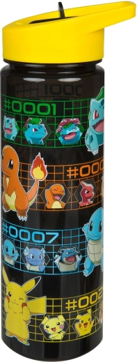 Pokémon ivópalack szívószállal 600 ml