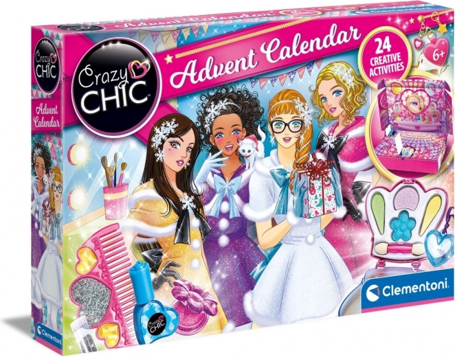 Clementoni Crazy Chic adventi naptár Lovely Time