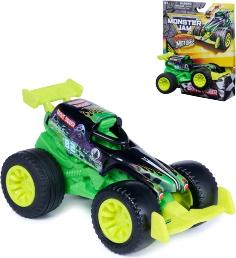 Spin Master Monster Jam világító monster truck Grave Digger elemmel - 1 db