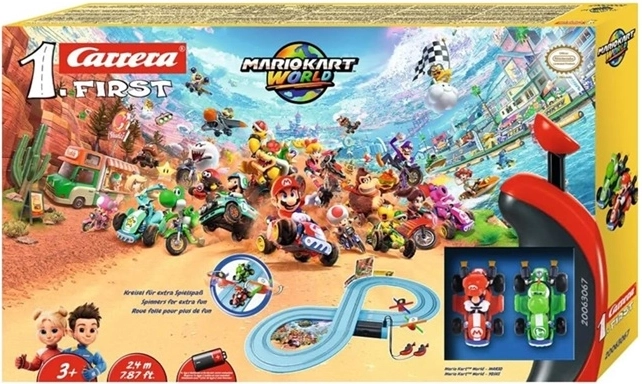 Carrera FIRST Mario Kart Mario vs. Yoshi gyermek versenypálya
