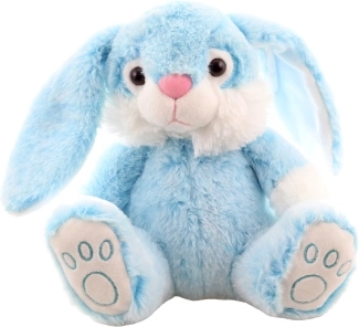 Plüss kék nyuszi 23 cm