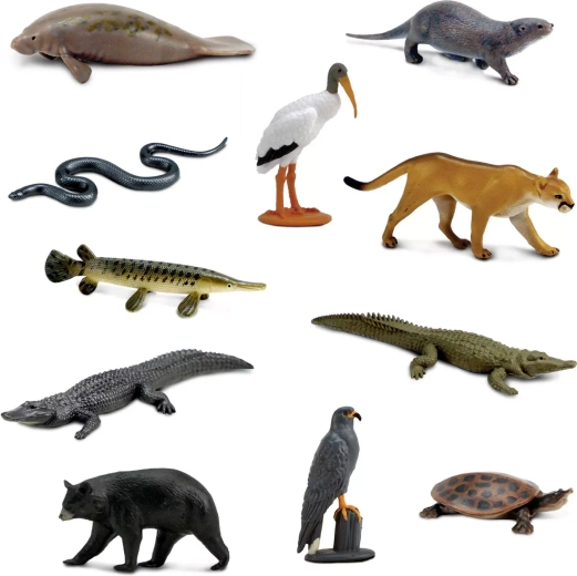 11 mini állatfigura az Evergladesből