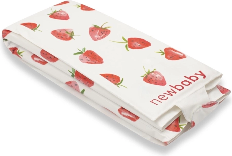 New Baby Basic Strawberry utazó pelenkázó alátét