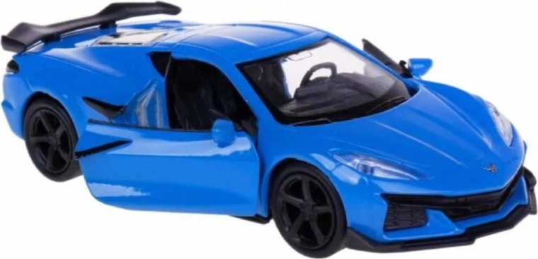 Welly Chevrolet Corvette Z06 2023 modellautó 1:34 kék