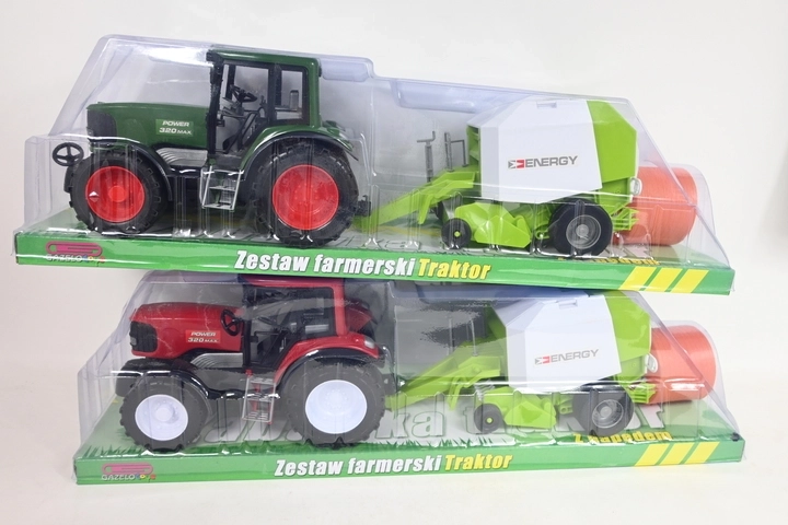 Bálázógépes traktor – 1 darab