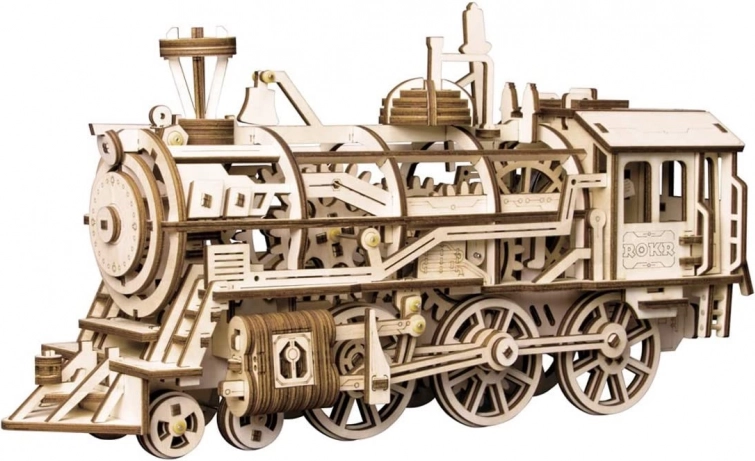 Rokr 3D fa puzzle mozdony 350 darab