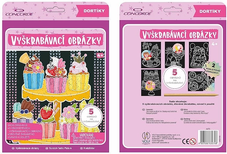 Kapargatós képek – Cupcakek CONCORDE