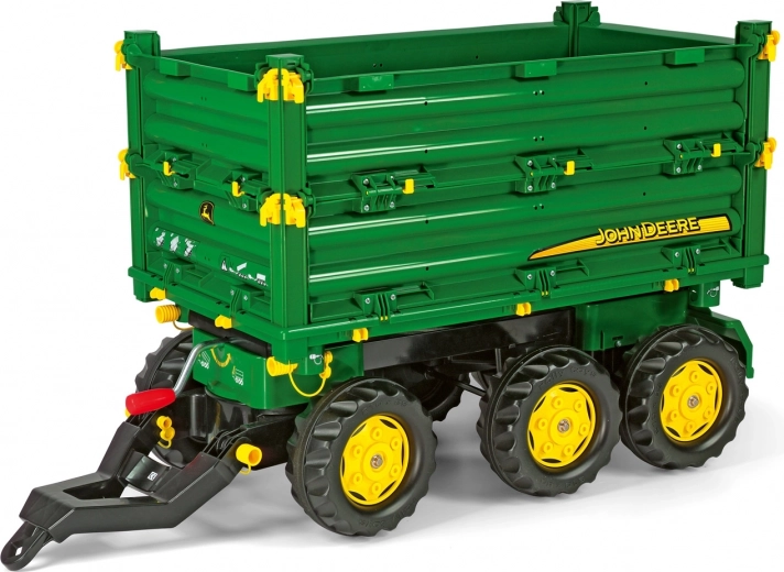 Rolly toys billenős John Deere pótkocsi 3 tengellyel