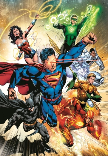 500 darabos Puzzle DC Comics