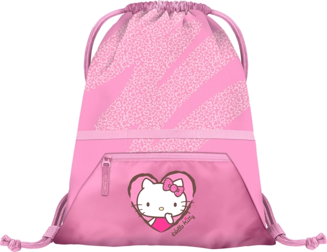 Baagl tornazsák zsebbbel Hello Kitty sweet leopard