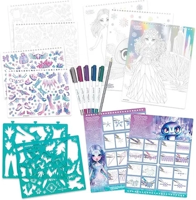 Sablonok, matricák és filcek a végtelen ötletekhez