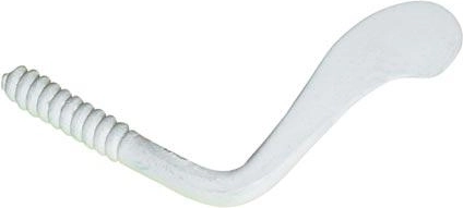 Acél forgókapocs 50 mm, fehér (20 db)