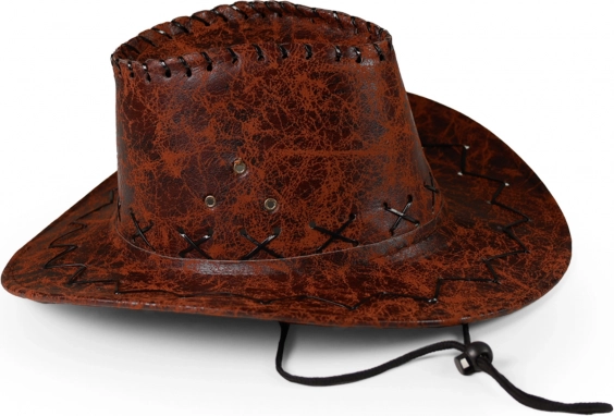 Gyermek cowboykalap, barna