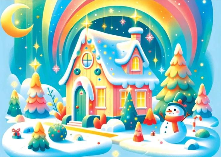 Yazz puzzle Varázslatos karácsony 1000 darabos
