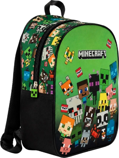 Minecraft zöld gyermekhátizsák, 26 cm