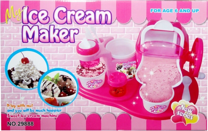 Gyerek fagylaltszett készítőgéppel