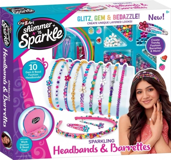 Shimmer 'n Sparkle csillogó fejpántok és hajdíszek
