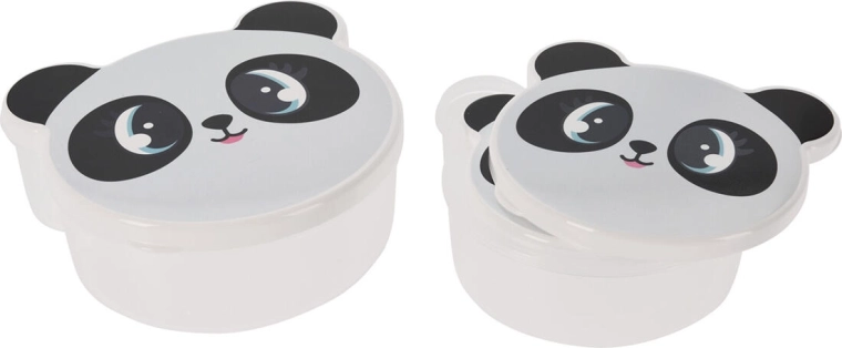 Gyermek uzsonnás dobozok Állatkák, 4 darabos készlet (200–750 ml)