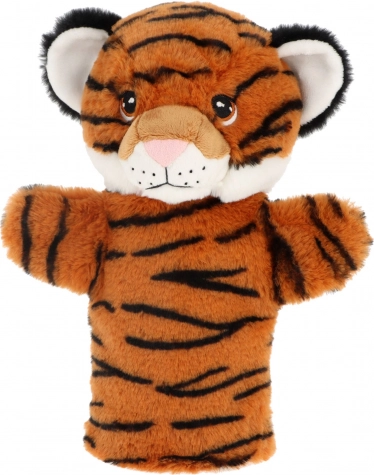 Keeleco Tigris - eko plüss kesztyűbáb 27 cm