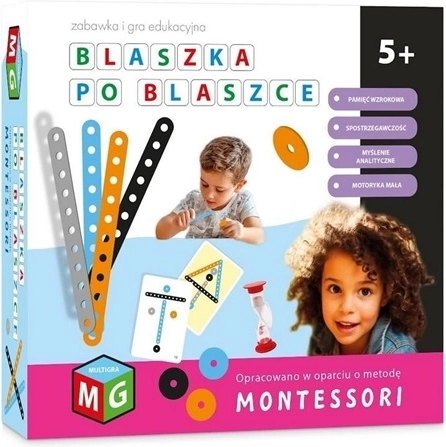Montessori játék: Blaszka po blaszce