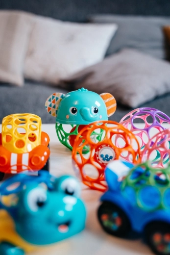 Hangstimuláció színes gyöngyökkel