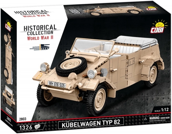 Kübelwagen TYP 82 építőkészlet COBI