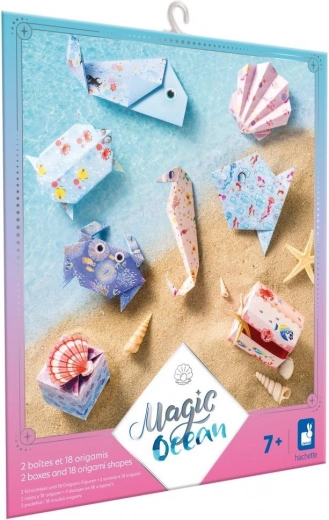mini origami varázslatos óceán