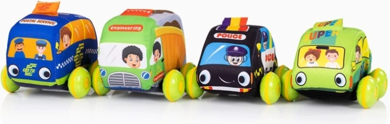 Puha kisautók biztonságos kivitelben