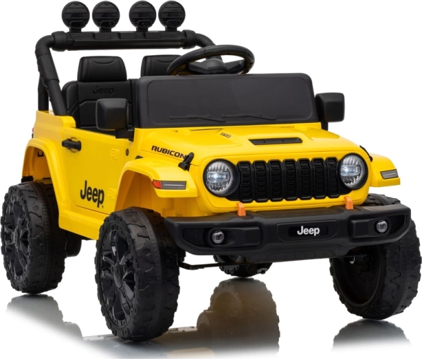Elektromos kisautó Jeep Rubicon 24 V sárga