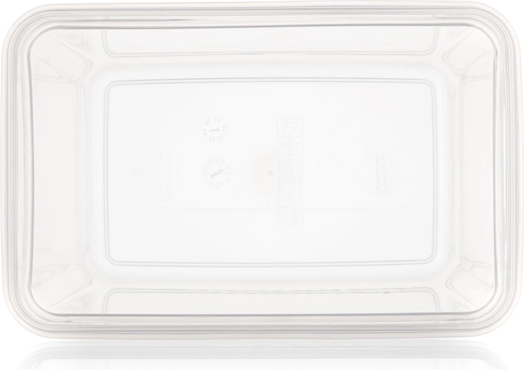 Nagy, 3 l-es űrtartalom és átlátható tárolás