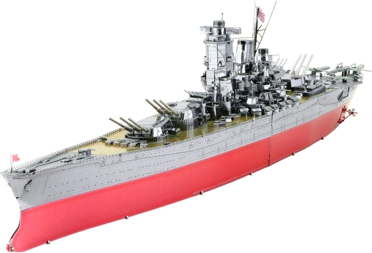 Metal Earth ICONX 3D fém puzzle – Yamato csatahajó