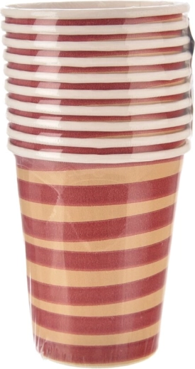 Jungle piros papírpoharak 250 ml (10 db)