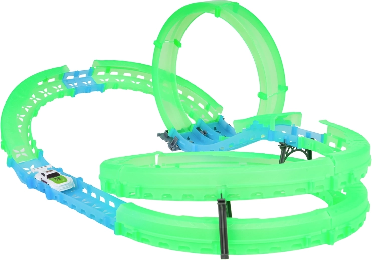 LED-es autó sima haladással