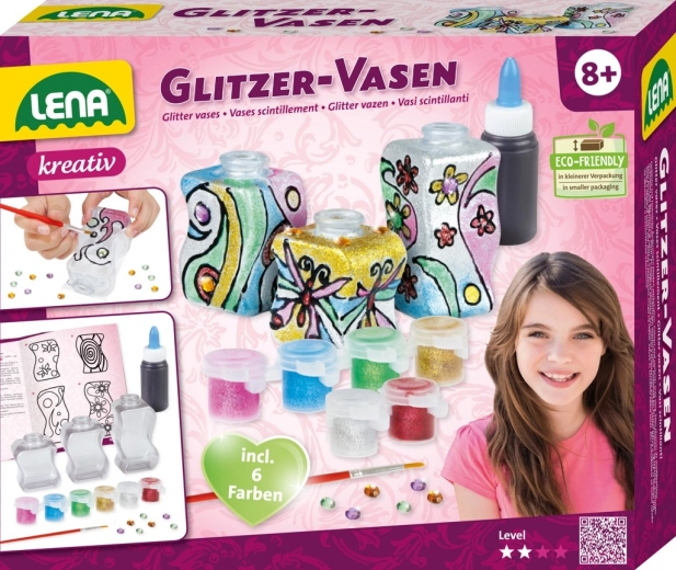Lena üvegfestés – csillogó kreatív készlet gyerekeknek