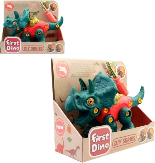 Összeszerelhető dinoszaurusz elemekkel