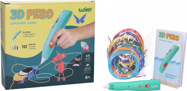 WIKY 3D toll alap készlet betétekkel és sablonokkal – cseh csomagolás