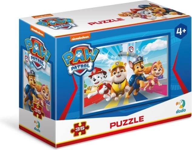Minipuzzle Mancs őrjárat 35 darabbal dobozban