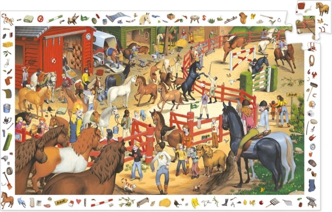 Kereső puzzle LÓ 200 darab