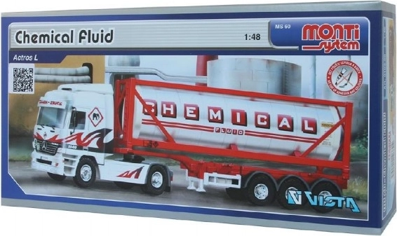 MS 60 építőkészlet – kémiai fluidum (ragasztó és festés nélkül)