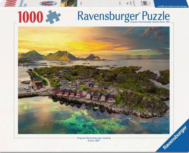 Ravensburger puzzle Lofoty, Norvégia 1000 darab