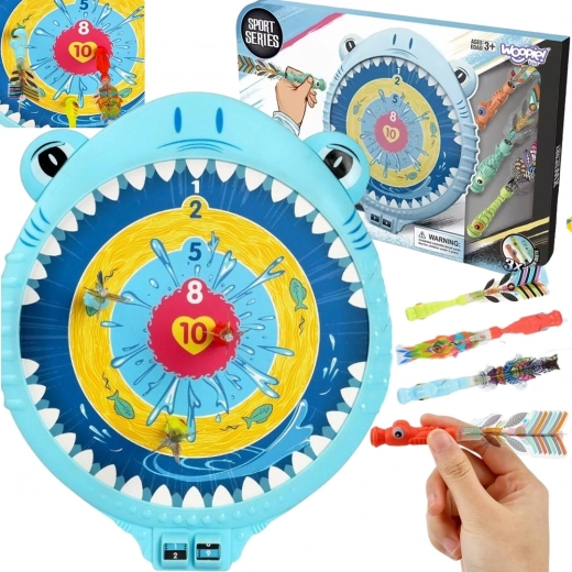 Vidám Cápa mágneses darts készlet