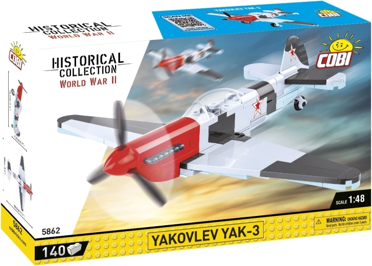 Konstrukciós készlet Jakovlev Jak-3