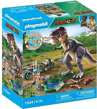 Playmobil játékkészlet - T-Rex vadászat