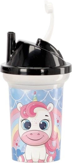 Nem szivárgó zár beépített szívószállal