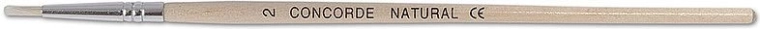 CONCORDE Natural kerek ecset 2-es